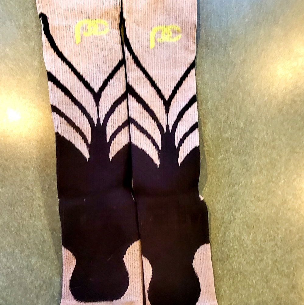 Black and Grey Pro Compression Socks